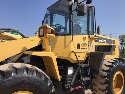 ขายรถตักล้อยาง KOMATSU WA320-6 ปี 2013 นำเข้าเองจากญี่ปุ่น สภาพสวยพร้อมใช้งาน มีVDOการทำงานครับ ขายรถตักล้อยาง KOMATSU WA320-6 ปี 2013 นำเข้าเองจากญี่ปุ่น สภาพสวยพร้อมใช้งาน มีVDOการทำงานครับ