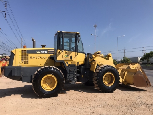 ขายรถตักล้อยาง KOMATSU WA320-6 ปี 2013 นำเข้าเองจากญี่ปุ่น สภาพสวยพร้อมใช้งาน มีVDOการทำงานครับ ขายรถตักล้อยาง KOMATSU WA320-6 ปี 2013 นำเข้าเองจากญี่ปุ่น สภาพสวยพร้อมใช้งาน มีVDOการทำงานครับ