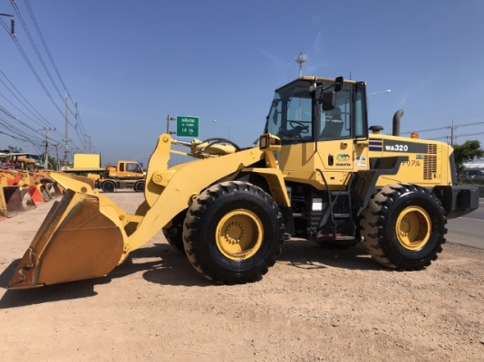 ขายรถตักล้อยาง KOMATSU WA320-6 ปี 2013 นำเข้าเองจากญี่ปุ่น สภาพสวยพร้อมใช้งาน มีVDOการทำงานครับ ขายรถตักล้อยาง KOMATSU WA320-6 ปี 2013 นำเข้าเองจากญี่ปุ่น สภาพสวยพร้อมใช้งาน มีVDOการทำงานครับ