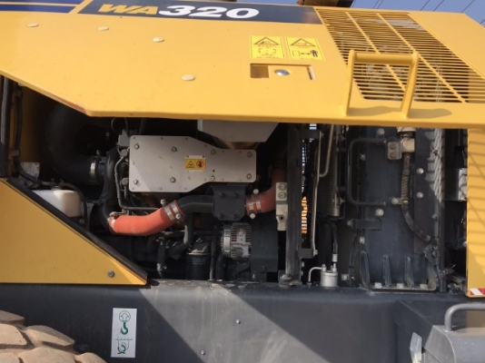 ขายรถตักล้อยาง KOMATSU WA320-7 ปี 2014 นำเข้าเองจากญี่ปุ่น สภาพสวยพร้อมใช้งาน ถึงเร็วๆนี้ครับ