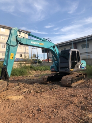 มีVDO KOBELCO SK120-V SUPER เครื่องดี ปั้มดี เอว ช่วงล่างเต็มไม่รั่วซึม เอกสารอินวอยราคา 650,000