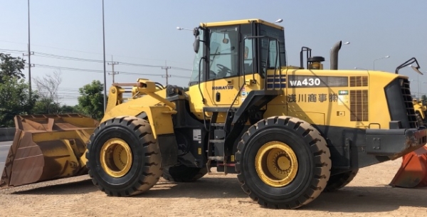 ขายรถตักล้อยาง KOMATSU WA430-6 นำเข้าเองจากญี่ปุ่น สภาพสวยพร้อมใช้งาน มีVDOการทำงานครับ