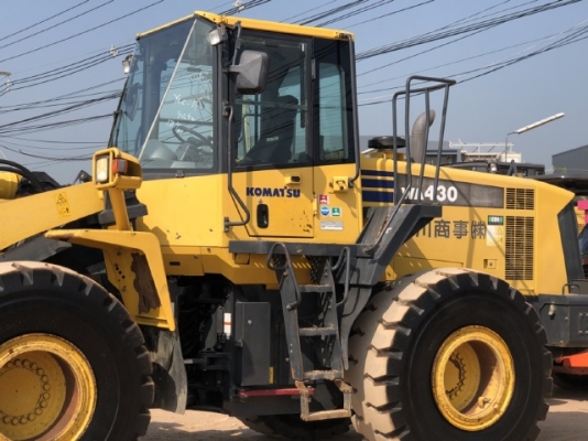 ขายรถตักล้อยาง KOMATSU WA430-6 นำเข้าเองจากญี่ปุ่น สภาพสวยพร้อมใช้งาน มีVDOการทำงานครับ