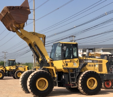 ขายรถตักล้อยาง KOMATSU WA430-6 นำเข้าเองจากญี่ปุ่น สภาพสวยพร้อมใช้งาน มีVDOการทำงานครับ