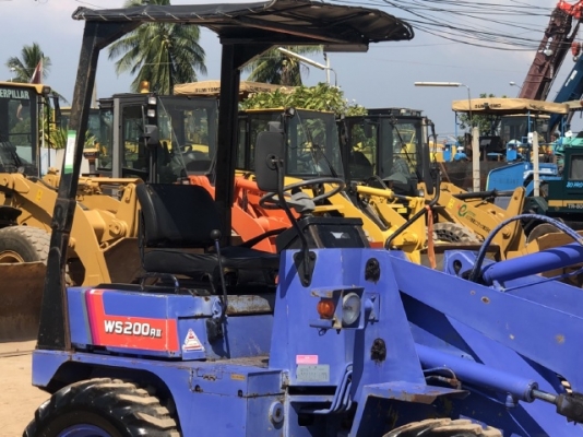 ขายรถตักล้อยาง MITSUBISHI WS200A (2XX ชั่วโมง) นำเข้าเองจากญี่ปุ่น สภาพสวยพร้อมใช้งาน มีVDOการทำงานครับ