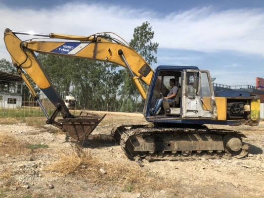 ขาย 285,000 KOBELCO sk200-2 sdl ตัวเดินใหญ่ เครื่องดี ปั้มแรง เอวแน่น แผ่นแทร็กหลวมบูมอาร์มมีรอยปะ เอกสารซื้อขาย รถอยู่ ปทุมธานี สามโคก 090-772-3710 090-772-3708