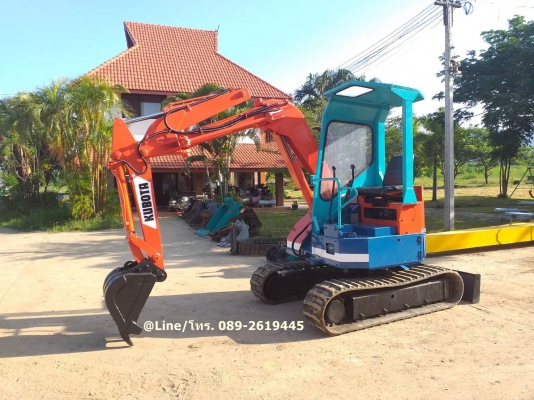 ขายรถขุด KUBOTA- KH30SR เครื่องยนต์คูโบต้าD1402 จำนวน 3 สูบ, คอนโทรลลูกหมาก, ปั๊มเฟือง 3 ตอน รถเดิมเ