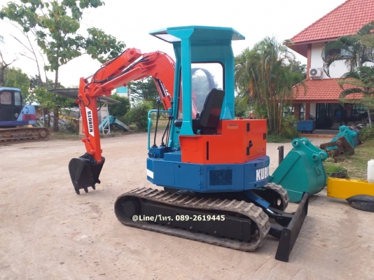 ขายรถขุด KUBOTA- KH30SR เครื่องยนต์คูโบต้าD1402 จำนวน 3 สูบ, คอนโทรลลูกหมาก, ปั๊มเฟือง 3 ตอน รถเดิมเ