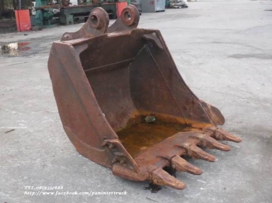 ลดล้างสต๊อค FROM JAPAN BUCKET บุ๊งกี๋ สำหรับรถไซค์ 200 ,220 ,300 สลัก 80 -90 มิล /มีปีก / 5ฟัน /ปากกว้าง :47 นิ้ว (120cm.)