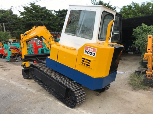 komatsu pc20สภาพดีเก่าญี่ปุ่น มีใบอินวอยไม่เคยใช้ในไทย