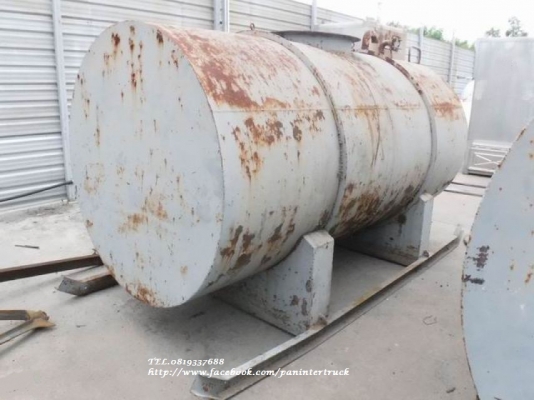 BIG SALE* ลดล้างสต๊อค TANK แทงค์/ ถังบรรจุน้ำมัน /ถังบรรจุน้ำ  ขนาดประมาณ : 5 คิว (5,000 ลิตร) /สินค้าเก่าบริษัท ปลดระวาง ขายตามสภาพ