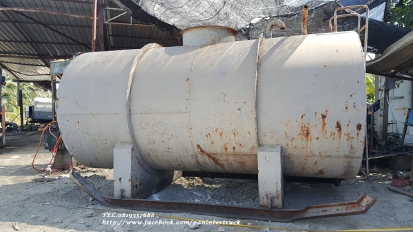 BIG SALE* ลดล้างสต๊อค TANK แทงค์/ ถังบรรจุน้ำมัน /ถังบรรจุน้ำ  ขนาดประมาณ : 5 คิว (5,000 ลิตร) /สินค้าเก่าบริษัท ปลดระวาง ขายตามสภาพ