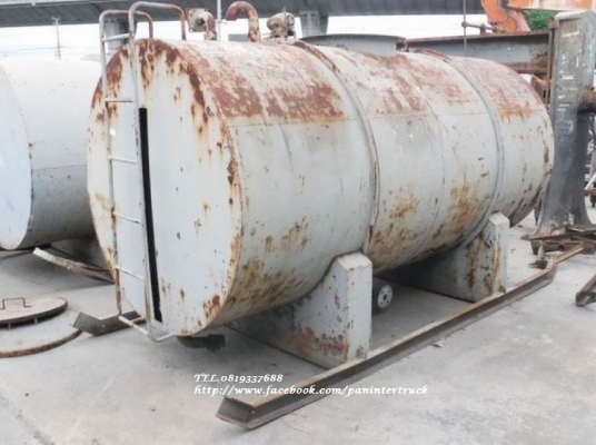 BIG SALE* ลดล้างสต๊อค TANK แทงค์/ ถังบรรจุน้ำมัน /ถังบรรจุน้ำ  ขนาดประมาณ : 5 คิว (5,000 ลิตร) /สินค้าเก่าบริษัท ปลดระวาง ขายตามสภาพ