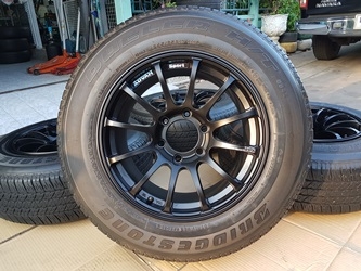 ขายล้อแม็ก COSMIS RS ( ล้อใหม่ ของแท้ ) ขอบ 17 กว้าง หน้า 9 สีดำ 6รู139 รัดยาง\% 245/65/17 ปี15 ขายล้อแม็ก COSMIS RS ( ล้อใหม่ ของแท้ ) ขอบ 17 กว้าง หน้า 9 สีดำ 6รู139 รัดยาง\% 245/65/17 ปี15