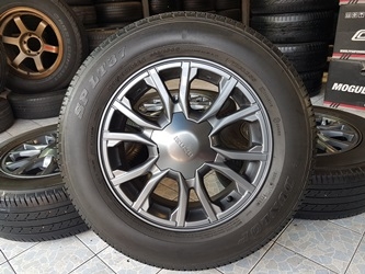 ขายล้อแม็ก Isuzu X-Series ขอบ 16 พร้อมยางขนาด 215/65/16 ยาง DUNLOP ปี 18 ขายล้อแม็ก Isuzu X-Series ขอบ 16 พร้อมยางขนาด 215/65/16 ยาง DUNLOP ปี 18
