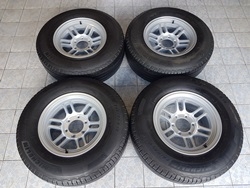 ขายล้อใหม่ RPF1 ขอบ16 หน้า 8 ET5 พร้อมยาง\% 245/70/16 ยางMICHELIN ปี 16