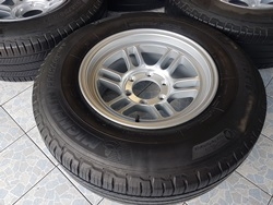 ขายล้อใหม่ RPF1 ขอบ16 หน้า 8 ET5 พร้อมยาง\% 245/70/16 ยางMICHELIN ปี 16