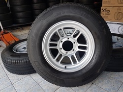 ขายล้อใหม่ RPF1 ขอบ16 หน้า 8 ET5 พร้อมยาง\% 245/70/16 ยางMICHELIN ปี 16