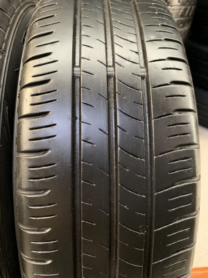 ล้อแม็ก Mazda 2 ขอบ 15 สีบอร์น พร้อมยาง 185-65-15 Dunlop ปี 16