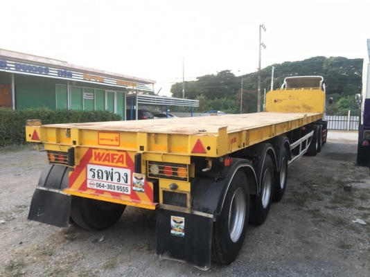 หัวลาก ISUZU Deca GXZ 320 ปี49 พร้อมหางพื้นเรียบ อู่. Wafa ปี 61 หัวลาก ISUZU Deca GXZ 320 ปี49 พร้อมหางพื้นเรียบ อู่. Wafa ปี 61