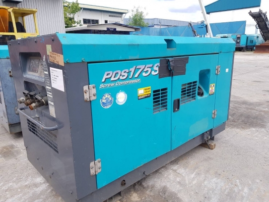 ขายปั้มลม AIRMAN PDS175S เก่าญี่ปุ่น ปีใหม่ๆ 175Cfm. 8bar. โทร. 092-929-9942 ธีรเทพ