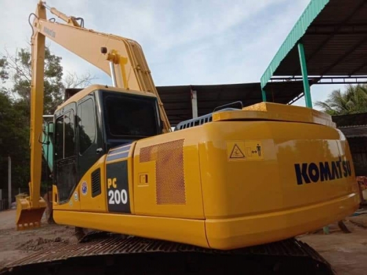 ขาย 1,190,000 แบคโฮบูมยาว  KOMATSU pc 200-7 เล่มทะเบียน ไฟฟ้าครบ เครื่องดี ปั้มแรง เอวแน่น ช่วงล่างสวย รถสวยพร้อมใช้งาน รถอยู่ ปทุมธานี  090-772-3710 090-772-3708