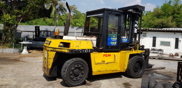 ขายรถยกโฟล์คลิฟท์ TCM ขนาด 11.5 ตัน เสาสูง 3 เมตร ติดตั้งอุปกรณ์พิเศษไซด์ชิฟ(รถนอก) ญี่ปุ่น ด่วน หลุดจอง