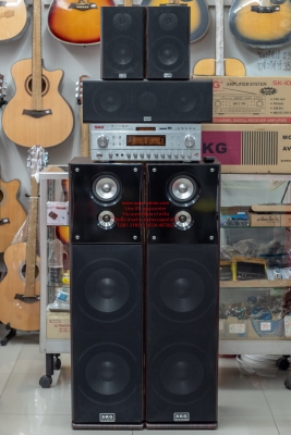 แอมป์ 5.1 SKG รุ่น SK-101 มีรีโมท พร้อมลำโพง 5.1 ครบชุด