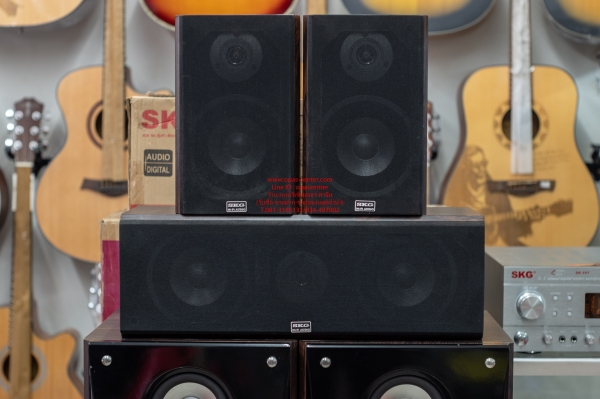 แอมป์ 5.1 SKG รุ่น SK-101 มีรีโมท พร้อมลำโพง 5.1 ครบชุด แอมป์ 5.1 SKG รุ่น SK-101 มีรีโมท พร้อมลำโพง 5.1 ครบชุด