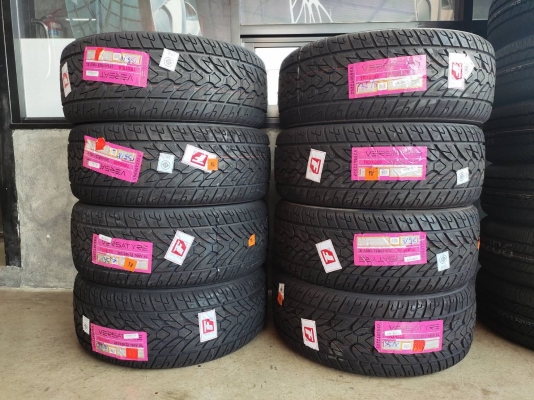 VERSATYPE TRX6000 265/40R22 ยางใหม่ปี18 เส้นละ 3,500 บาท VERSATYPE TRX6000 265/40R22 ยางใหม่ปี18 เส้นละ 3,500 บาท