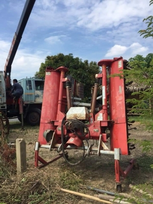 เครื่องโรตารีตีดินแบบผับใฮโนลิกยาว3เมตรสภาพดีใช้งานใด้เลย