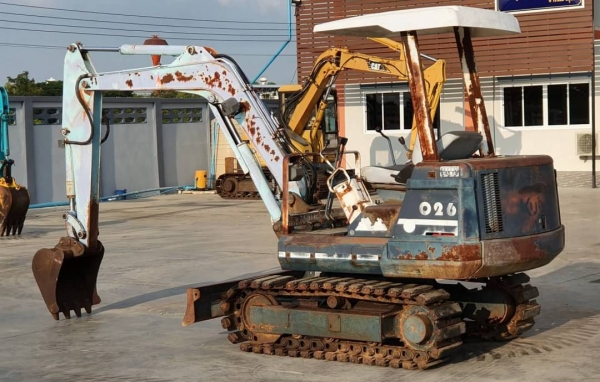 ขายด่วน185,000฿รถแบคโฮKUBOTAคูโบต้าKX26เทียบเท่าPC30เครื่องคูโบต้าตัวใหม่4สูบคอลโทลสั้นปั่มแรงรถนอกเพิ่งนำเข้ามาใหม่ยังไม่เคยใช้งานในเมืองไทยเลย