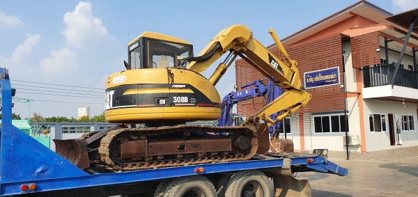ขายด่วนลดกระหน่ำราคาพิเศษ625,000บาทรถแบคโฮรถCATคาเม่ร่า308BSRรุ่นยอดนิยมสวยๆเทียบเท่าPC80เครื่อง4สูบเครื่องดีปั่มแรงไฟฟ้าครบซีเรียสุงชั่วโม่งทำงานน้อย9,030รถนอกเพิ่งนำเข้ามาใหม่ยังไม่เคยใช้งานในเมืองไทยเลย