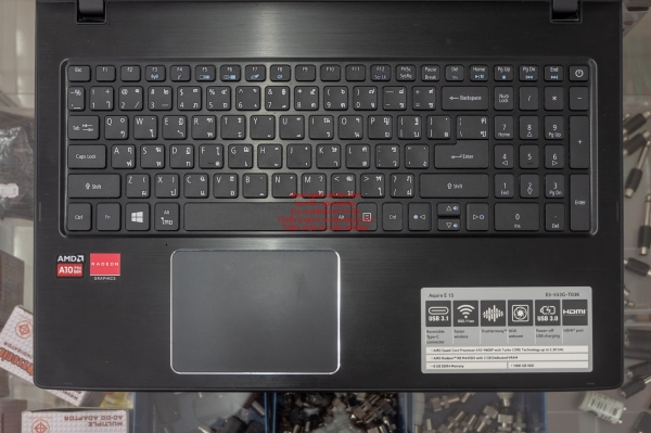 โน้ตบุ๊ค Acer รุ่น E5-553G AMD A10-9600P 3.3 GHz Ram 8G HDD 1 TB การ์ดจอ R8 M445DX