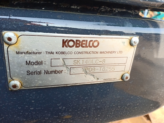 ขาย..KOBELCO SK140LC-8. สภาพสวย เครื่องปั๊มดี แทรคใหญ่ ใช้งานมา หมื่นกว่าๆๆโทร 089-3818694 จ๊อย