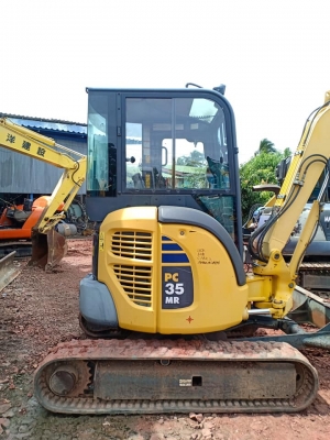 ขาย.KOMATSU PC35MR-2. เก่านอกแท้  สภาพสวย  เดิมๆๆ  เครื่องปั๊มแห้ง พร้อมใช้ โทร 089-3818694จ๊อย