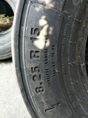 ยาง 825-15 สวยๆ เส้นละ 1000 บาท