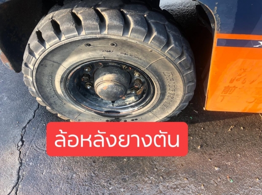 ขายรถตักยางพาราเสาสูง5.50เมตรงาเทได้