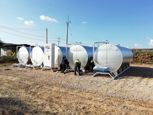 ขายถังน้ำมัน20000ลิตรเหล็กหนา4ม.ถังใหม่ผลิตเองราคา60000บาท