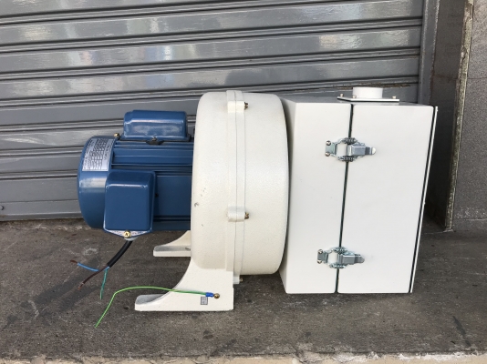 ขายโบลเวอร์ดูด-เป่าอากาศ Young Chang fan motor 450W 220V ไฟบ้าน made in Korea มาพร้อมชุดกรองฝุ่น สภาพสวยใหม่มาก หมุนนิ่ม พร้อมใช้งาน