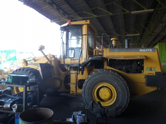 WA470-3 รถตักนอกบุ้งกี๋ขนาด4คิว KOMATSU ราคาถูก 1,550,000 เท่านั้น ใบอินวอย สนใจโทร 081-989-1989 หรั่งครับ
