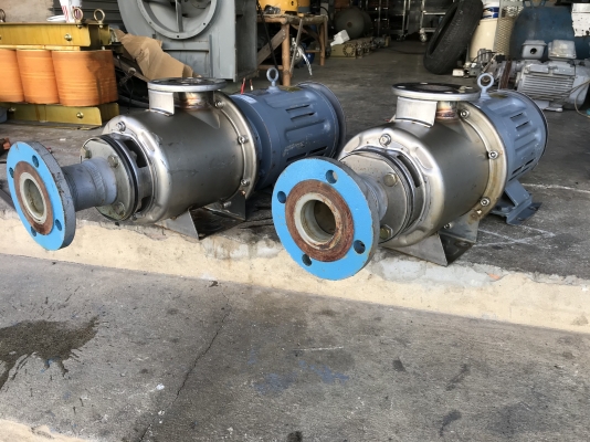 ขายปั๊มน้ำหอยโข่งหัวสแตนเลส รุ่นมีระบบล่อน้ำในตัว Ebara 7.5HP. 380V 3สาย(เก่าญี่ปุ่น) made in Japan ขนาดเข้า 2.5นิ้ว ออก 2.5นิ้ว สภาพสวยใหม่มาก หมุนนิ่ม พร้อมใช้งาน มี 2ตัวครับ ขายปั๊มน้ำหอยโข่งหัวสแตนเลส รุ่นมีระบบล่อน้ำในตัว Ebara 7.5HP. 380V 3สาย(เก่าญี่ปุ่น) made in Japan ขนาดเข้า 2.5นิ้ว ออก 2.5นิ้ว สภาพสวยใหม่มาก หมุนนิ่ม พร้อมใช้งาน มี 2ตัวครับ