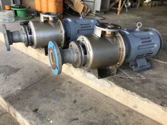 ขายปั๊มน้ำหอยโข่งหัวสแตนเลส รุ่นมีระบบล่อน้ำในตัว Ebara 7.5HP. 380V 3สาย(เก่าญี่ปุ่น) made in Japan ขนาดเข้า 2.5นิ้ว ออก 2.5นิ้ว สภาพสวยใหม่มาก หมุนนิ่ม พร้อมใช้งาน มี 2ตัวครับ ขายปั๊มน้ำหอยโข่งหัวสแตนเลส รุ่นมีระบบล่อน้ำในตัว Ebara 7.5HP. 380V 3สาย(เก่าญี่ปุ่น) made in Japan ขนาดเข้า 2.5นิ้ว ออก 2.5นิ้ว สภาพสวยใหม่มาก หมุนนิ่ม พร้อมใช้งาน มี 2ตัวครับ