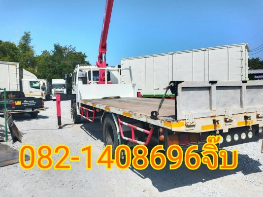 Isuzu Deca200 ปี50 6ล้อพื้นเรียบติดเครนunic5ตัน4ปอก1,260,000