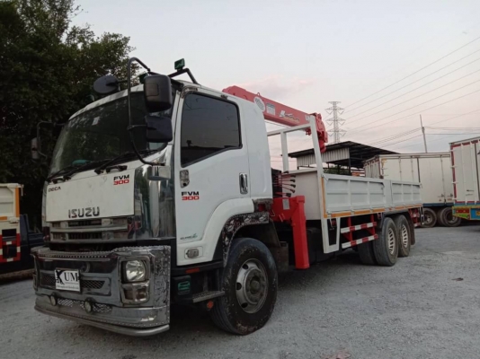 Isuzu FVM 300ปี53 10ล้อติดเครนUnic A500k5ตัน4ปอก1,850,000 Isuzu FVM 300ปี53 10ล้อติดเครนUnic A500k5ตัน4ปอก1,850,000