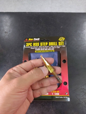 ดอกเจาะสว่าน ชุดดอกสว่าน ทรงเจดีย์ ดอกเจาะอเนกประสงค์ 3ขนาด 5สเต็ป 4-12MM 9เสต็ป4-20MM ดอกเจาะสว่าน ชุดดอกสว่าน ทรงเจดีย์ ดอกเจาะอเนกประสงค์ 3ขนาด 5สเต็ป 4-12MM 9เสต็ป4-20MM