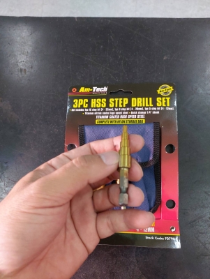 ดอกเจาะสว่าน ชุดดอกสว่าน ทรงเจดีย์ ดอกเจาะอเนกประสงค์ 3ขนาด 5สเต็ป 4-12MM 9เสต็ป4-20MM ดอกเจาะสว่าน ชุดดอกสว่าน ทรงเจดีย์ ดอกเจาะอเนกประสงค์ 3ขนาด 5สเต็ป 4-12MM 9เสต็ป4-20MM