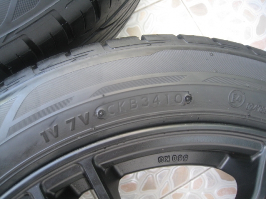 ขายล้อแม็ก W work work emotion 16"x7" et40 4รู100/114.3 +ยางปี 10 (081-3747940)