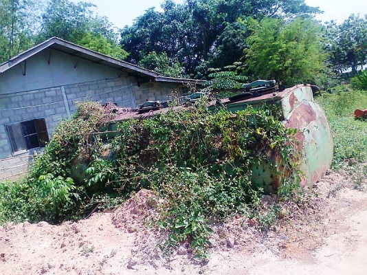 ขายด่วน..ถังน้ำมัน 16,000 ลิตร ใส่สิบล้อได้ ใช้งานได้ทันที ไม่มีรั่ว พิเศษลดราคาจาก 50,000 บาท.