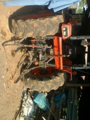 Kubota M5000 หาง3 ผานพรวน ใบดัน